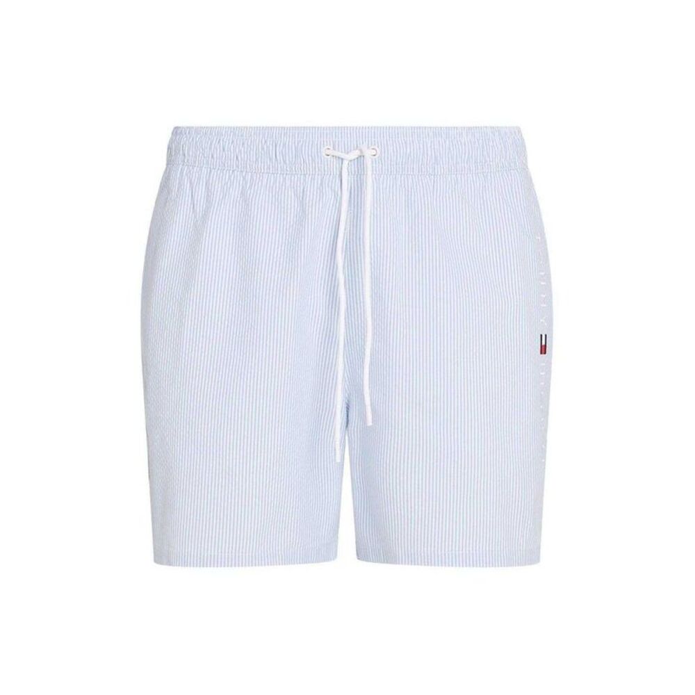 Tommy Hilfiger Mens Swim Shorts / White/Blue